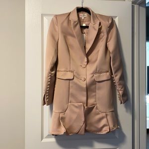 L’atiste blazer dress, baby pink, size Medium
